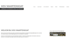 Desktop Screenshot of maartensgat.nl